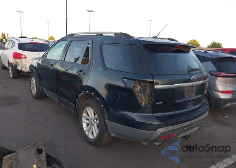 2014 Ford Explorer Xlt z USA, uszkodzony, nr VIN 1FM5K7D93EGA49415
